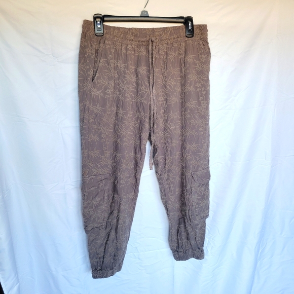 NWT Johnny Was Anya All over embroidered crepe pant size S - Picture 8 of 9